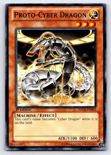 Proto cyber dragon soi en010 - dragon, soi-en010