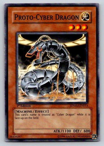 Proto cyber dragon sdmm en014 - dragon, sdmm-en014