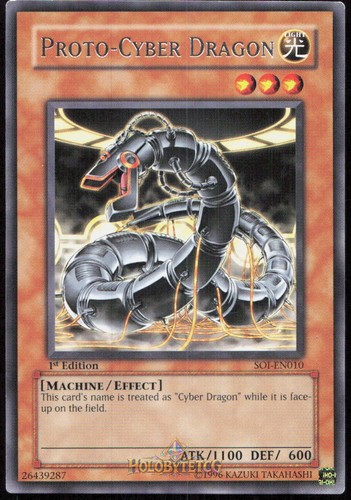 Proto cyber dragon soi en010 - proto-cyber, r