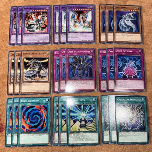 Yugioh cyber dragon deck - dragon,