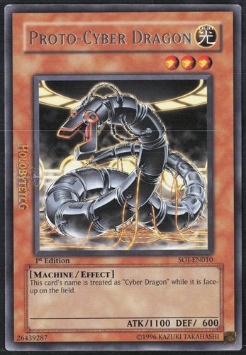Proto cyber dragon soi - dragon, r