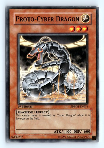 Proto cyber dragon - yu-gi-uh, proto-cyber