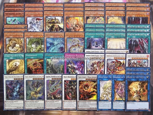Yugioh swordsoul tenyi deck - deck, 55